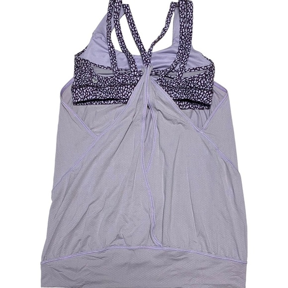 Lululemon Tank Top Women’s Size 6 Nouveau Limits Tank Top Lilac workout top - Picture 2 of 13